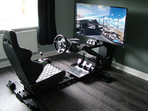 Cobra Racing Simulators UK Home Page.